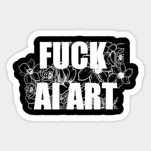 F*** AI Sticker